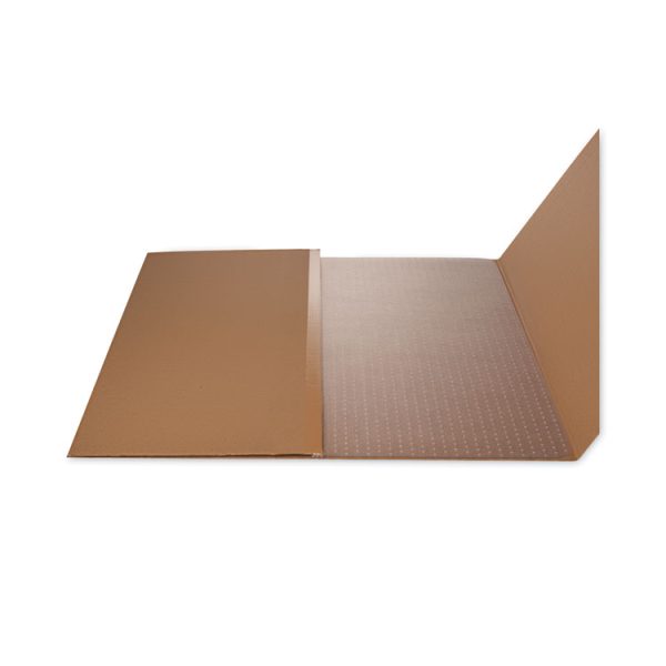 Duramat Moderate Use Chair Mat, Low Pile Carpet, Flat, 45 X 53, Rectangle, Clear - Image 7