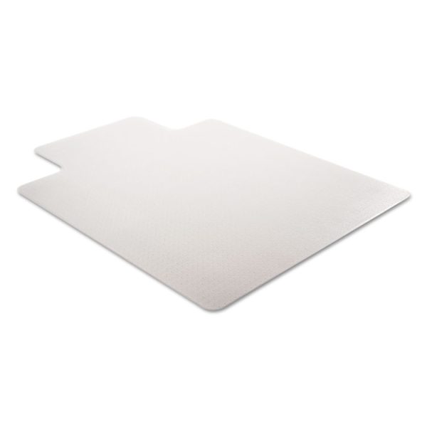 Duramat Moderate Use Chair Mat For Low Pile Carpet, 46 X 60, Wide Lipped, Clear - Image 6