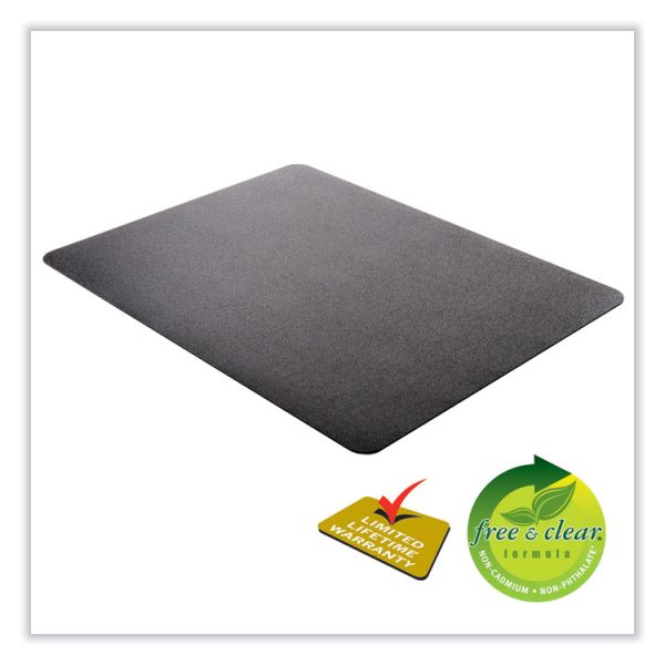 Supermat Frequent Use Chair Mat For Medium Pile Carpet, 36 X 48, Rectangular, Black - Image 6