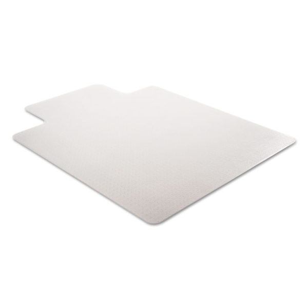 Supermat Frequent Use Chair Mat For Medium Pile Carpet, 45 X 53, Wide Lipped, Clear - Image 3