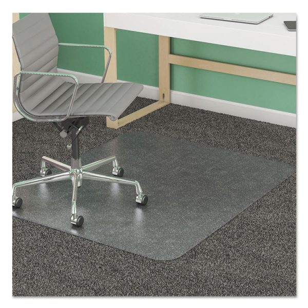 Supermat Frequent Use Chair Mat, Med Pile Carpet, 45 X 53, Beveled Rectangle, Clear - Image 10