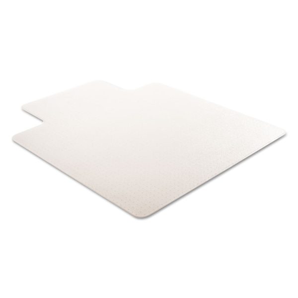Rollamat Frequent Use Chair Mat, Med Pile Carpet, Flat, 45 X 53, Wide Lipped, Clear - Image 6