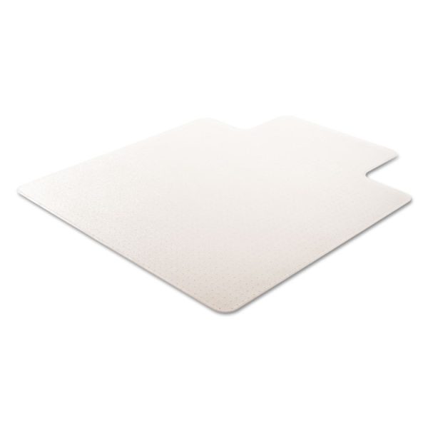 Execumat All Day Use Chair Mat For High Pile Carpet, 45 X 53, Wide Lipped, Clear - Image 7