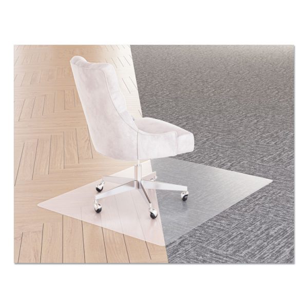 SuperGrip Chair Mat, Rectangular, 48 x 36, Clear, Ships Rolled - Image 4
