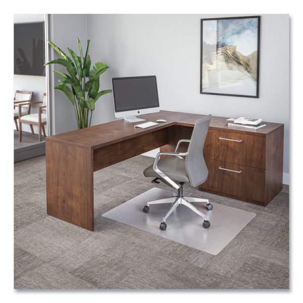 SuperGrip Chair Mat, Rectangular, 48 x 36, Clear, Ships Rolled - Image 6