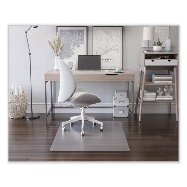 EconoMat All Day Use Chair Mat for Hard Floors, Flat Packed, 36 x 48, Clear - Image 5