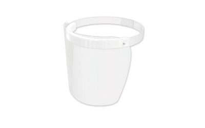 Disposable Face Shield, 13 x 10, Clear, 100/Carton