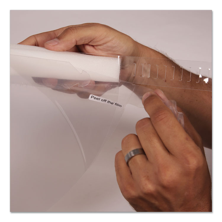 Disposable Face Shield, 13 x 10, Clear, 100/Carton - Image 8