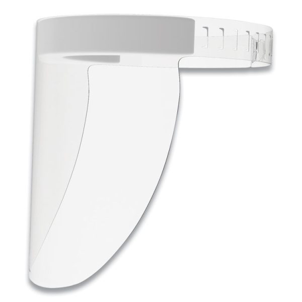 Disposable Face Shield, 13 x 10, Clear, 100/Carton - Image 2