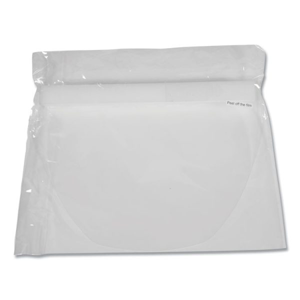 Disposable Face Shield, 13 x 10, Clear, 100/Carton - Image 6
