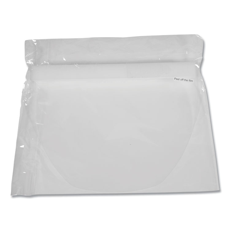 Disposable Face Shield, 13 x 10, Clear, 100/Carton - Image 6
