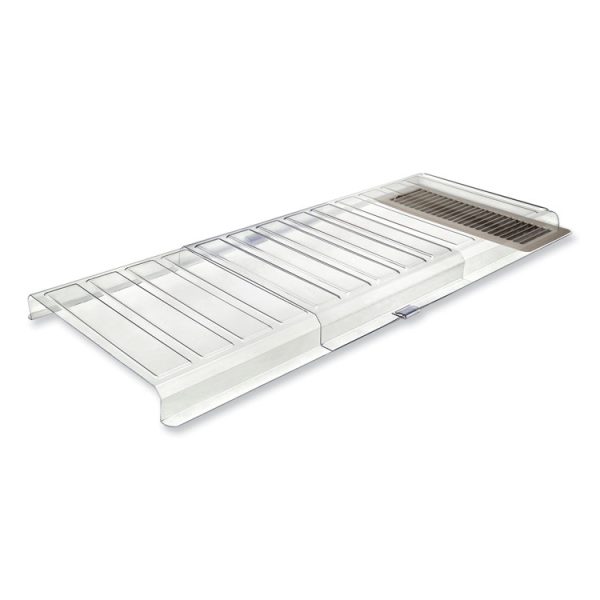 Under Furniture Air Deflector, 11 x 20 x 1.25, Clear - Image 5