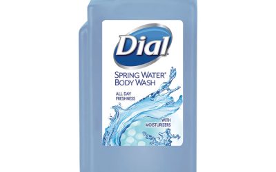 Body Wash Refill for 1 L Liquid Dispenser, Spring Water, 1 L, 8/Carton