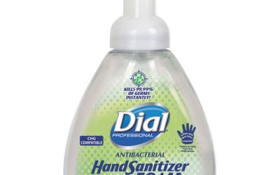 Antibacterial Foam Hand Sanitizer, 15.2 Oz Pump Bottle, Fragrance-Free, 4/carton