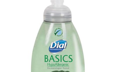 Basics Hypoallergenic Foaming Hand Wash, Honeysuckle, 7.5 Oz Pump, 8/carton
