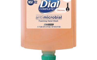 Antibacterial Foaming Hand Wash Refill For Dial 1700 V Dispenser, Original, 1.7 L, 3/carton