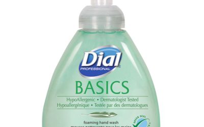 Basics Hypoallergenic Foaming Hand Wash, Honeysuckle, 15.2 Oz, 4/carton