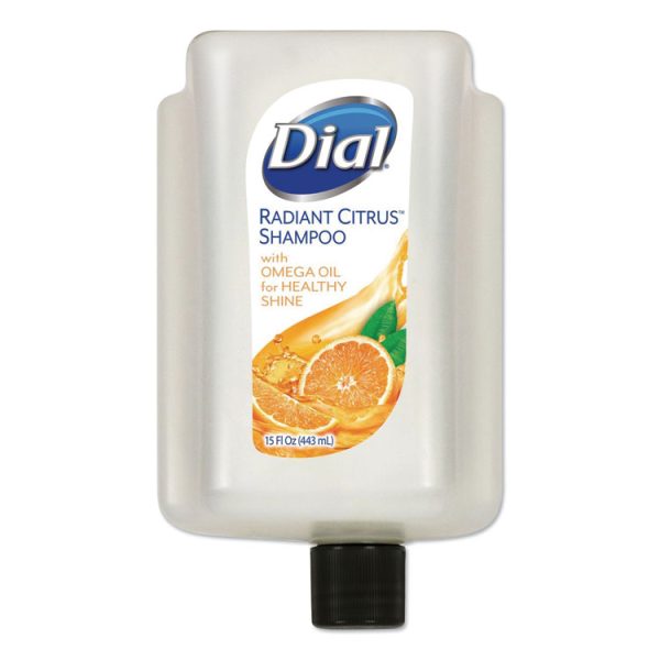 Radiant Citrus Shampoo Refill for Versa Dispenser, 15 oz, 6/Carton