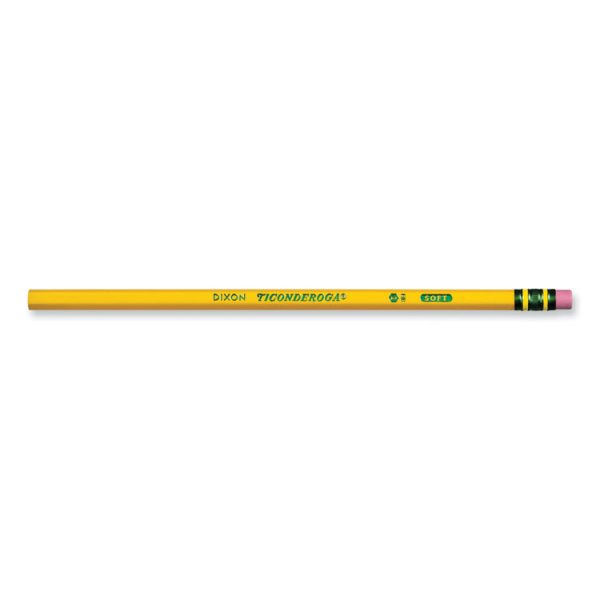 Pencils, HB (#2), Black Lead, Yellow Barrel, 72/Pack - Image 2