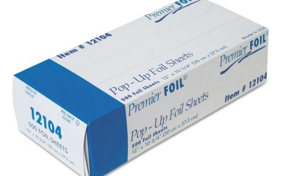 Premier Pop-Up Aluminum Foil Sheets, 12 X 10.75, 500/box, 6 Boxes/carton