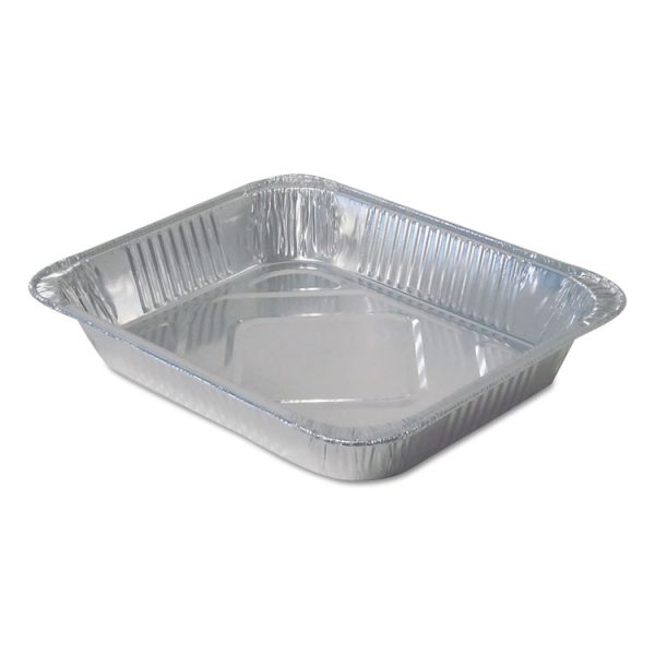 Aluminum Steam Table Pans, Half-Size Medium-104 Oz., 2.19" Deep, 10.38 X 12.75, 100/carton