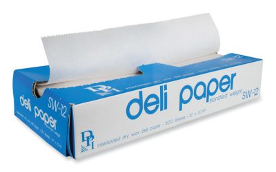 Interfolded Deli Sheets, 10.75 x 12, Standard Weight, 500 Sheets/Box, 12 Boxes/Carton