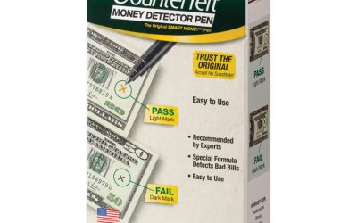 Smart Money Counterfeit Bill Detector Pen, U.s. Currency, 12/pack