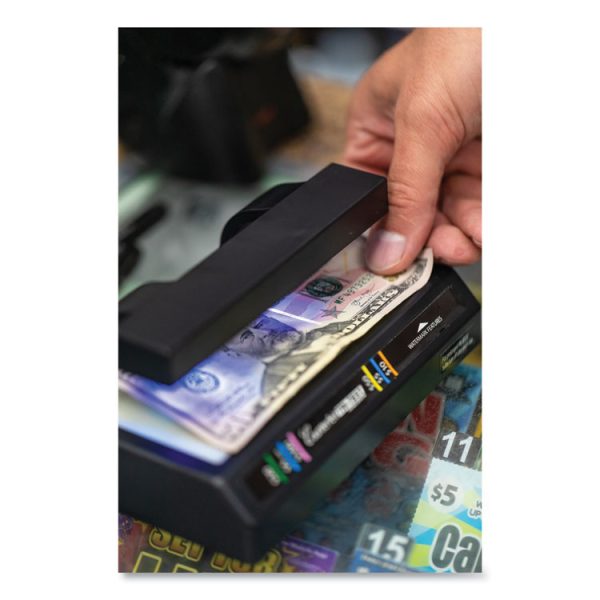 Tri Test Counterfeit Bill Detector With Pen, U.s.; Canadian; Mexican; Eu; Uk; Chinese Currencies, 7 X 4 X 2.5, Black - Image 4