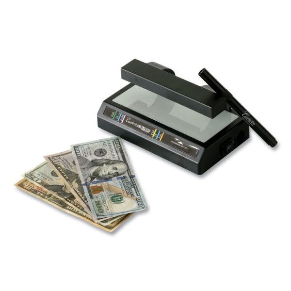 Tri Test Counterfeit Bill Detector With Pen, U.s.; Canadian; Mexican; Eu; Uk; Chinese Currencies, 7 X 4 X 2.5, Black - Image 5