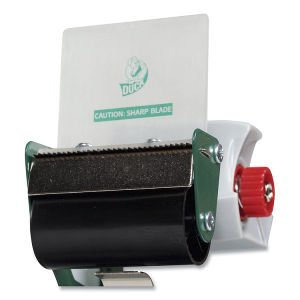 Extra-Wide Packaging Tape Dispenser, 3" Core, For Rolls Up To 3" X 54.6 Yds, Green - Image 3