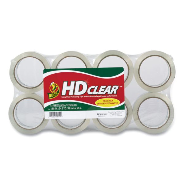 Heavy-Duty Carton Packaging Tape, 3" Core, 1.88" X 55 Yds, Clear, 8/pack - Image 2