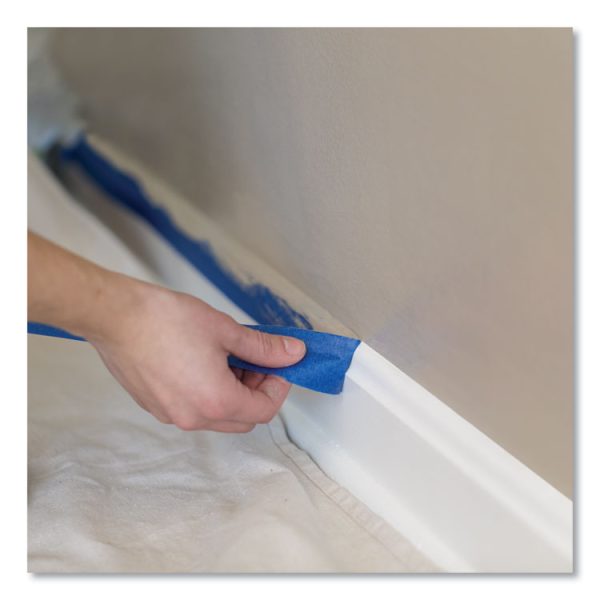 Clean Release Painter's Tape, 3" Core, 0.94" X 60 Yds, Blue, 24/carton - Image 4