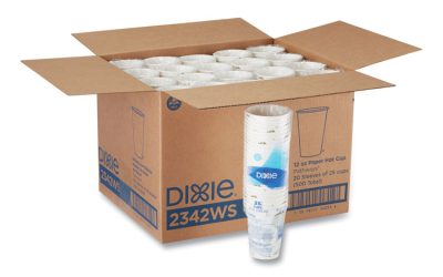 Pathways Paper Hot Cups, 12 Oz, 25/bag, 20 Bags/carton