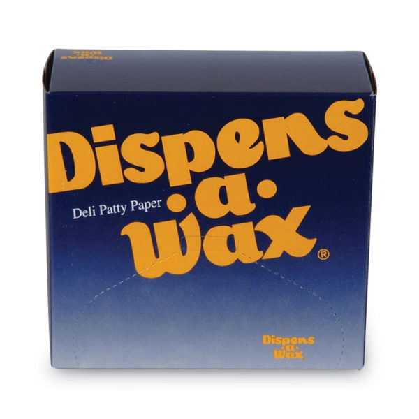 Dispens-A-Wax Waxed Deli Patty Paper, 4.75 X 5, White, 1,000/box, 24 Boxes/carton - Image 4