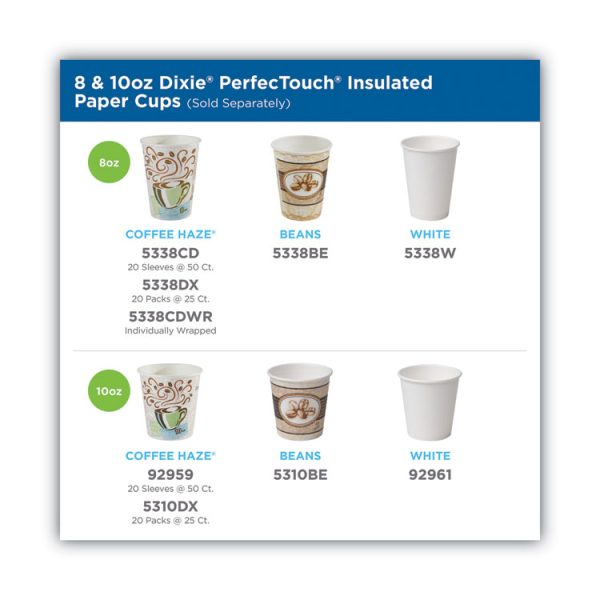 Perfectouch Hot/cold Cups, 12 Oz, White, 50/bag, 20 Bags/carton - Image 3