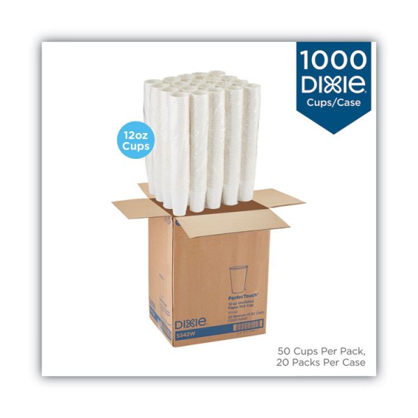 Perfectouch Hot/cold Cups, 12 Oz, White, 50/bag, 20 Bags/carton - Image 2