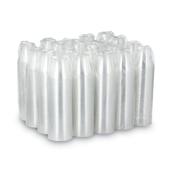 Clear Plastic Pete Cups, 9 Oz, Squat, 50/sleeve, 20 Sleeves/carton - Image 3