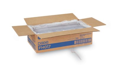 Plastic Cutlery, Forks, Heavyweight, Clear, 1,000/carton