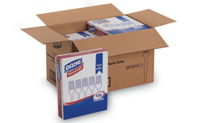 Plastic Cutlery, Heavyweight Forks, White, 1,000/carton