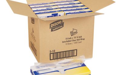 Satin-Pac High Density Polyethylene Deli Film Sheets, 10 X 10.75, Clear, 1,000/pack, 10 Packs/carton