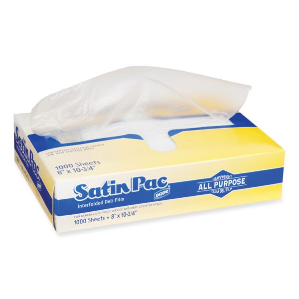 Satin-Pac High Density Polyethylene Film Sheets, 8 X 10.75, 1,000/pack, 10 Packs/carton - Image 3