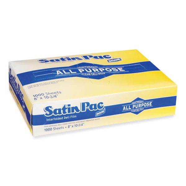 Satin-Pac High Density Polyethylene Film Sheets, 8 X 10.75, 1,000/pack, 10 Packs/carton - Image 4