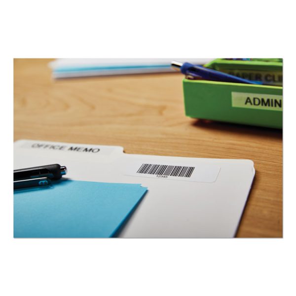 Labelwriter Bar Code Labels, 0.75" X 2.5", White, 450 Labels/roll - Image 3