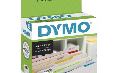 Labelwriter Bar Code Labels, 0.75″ X 2.5″, White, 450 Labels/roll