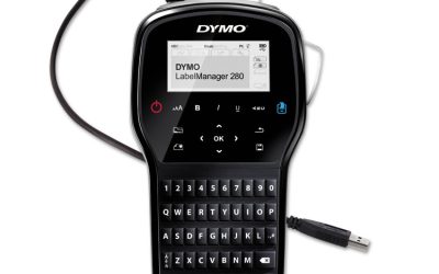 Labelmanager 280 Label Maker, 0.6″/s Print Speed, 4 X 2.3 X 7.9
