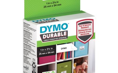 LW Durable Multi-Purpose Labels, 1″ x 2.12″, 160 Labels/Roll