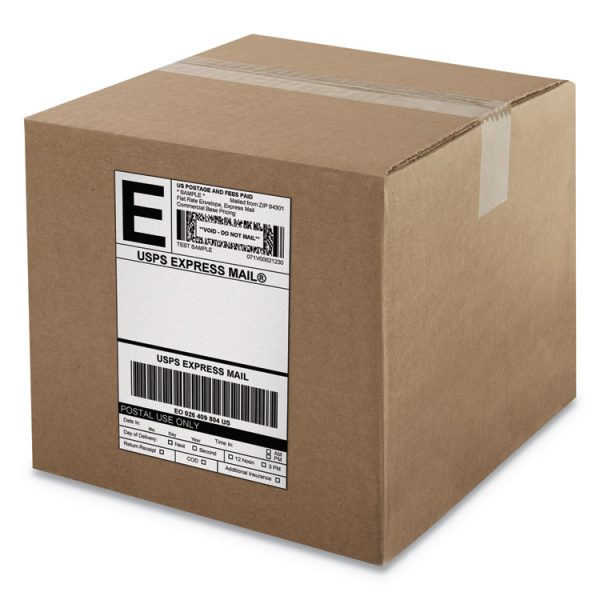 LW Extra-Large Shipping Labels, 4" x 6", White, 220 Labels/Roll, 5 Rolls/Pack - Image 5