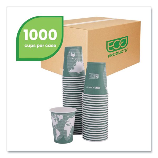 World Art Renewable And Compostable Hot Cups, 12 Oz, 50/pack, 20 Packs/carton - Image 2