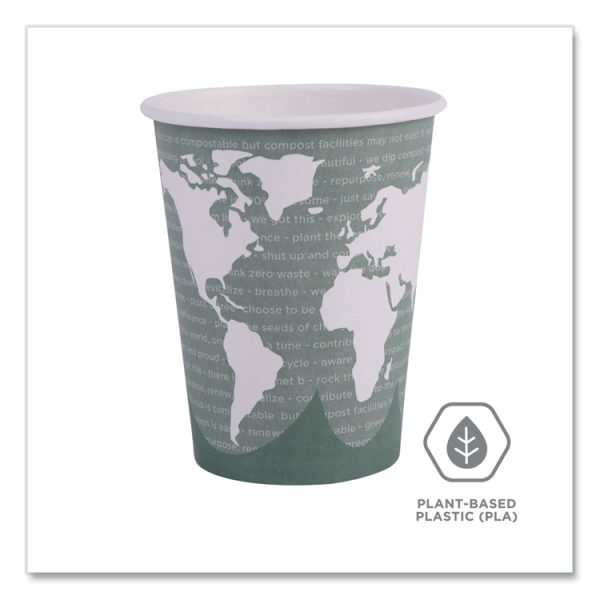 World Art Renewable And Compostable Hot Cups, 12 Oz, 50/pack, 20 Packs/carton - Image 5