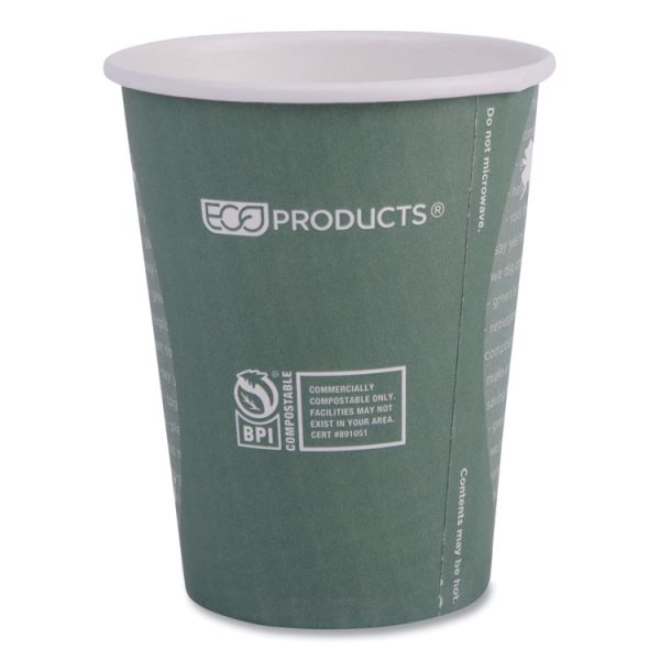 World Art Renewable And Compostable Hot Cups, 12 Oz, 50/pack, 20 Packs/carton - Image 6